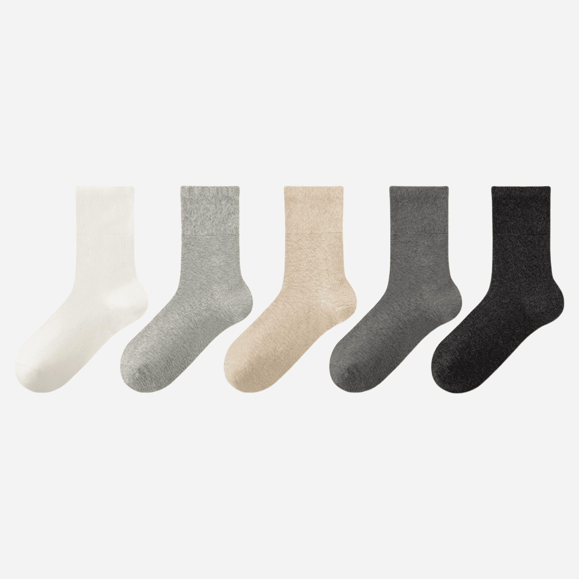 Men's Luxe Heather Knit Socks-5 Pack - Weavasocks