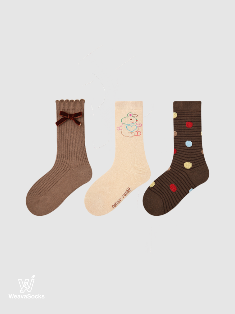 Kids' The Velvet Vignette-3 Pack