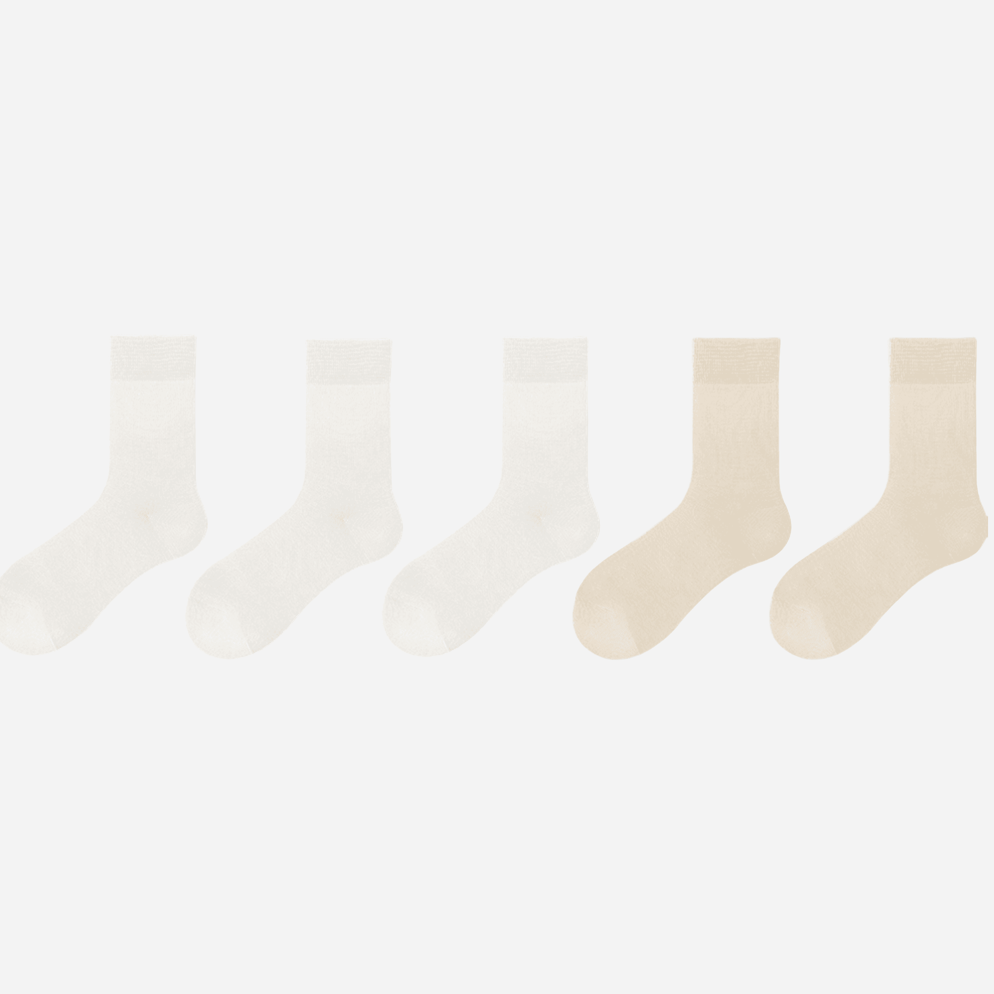 Women's Everyday Cotton Crew Socks - 5 Pairs - Weavasocks