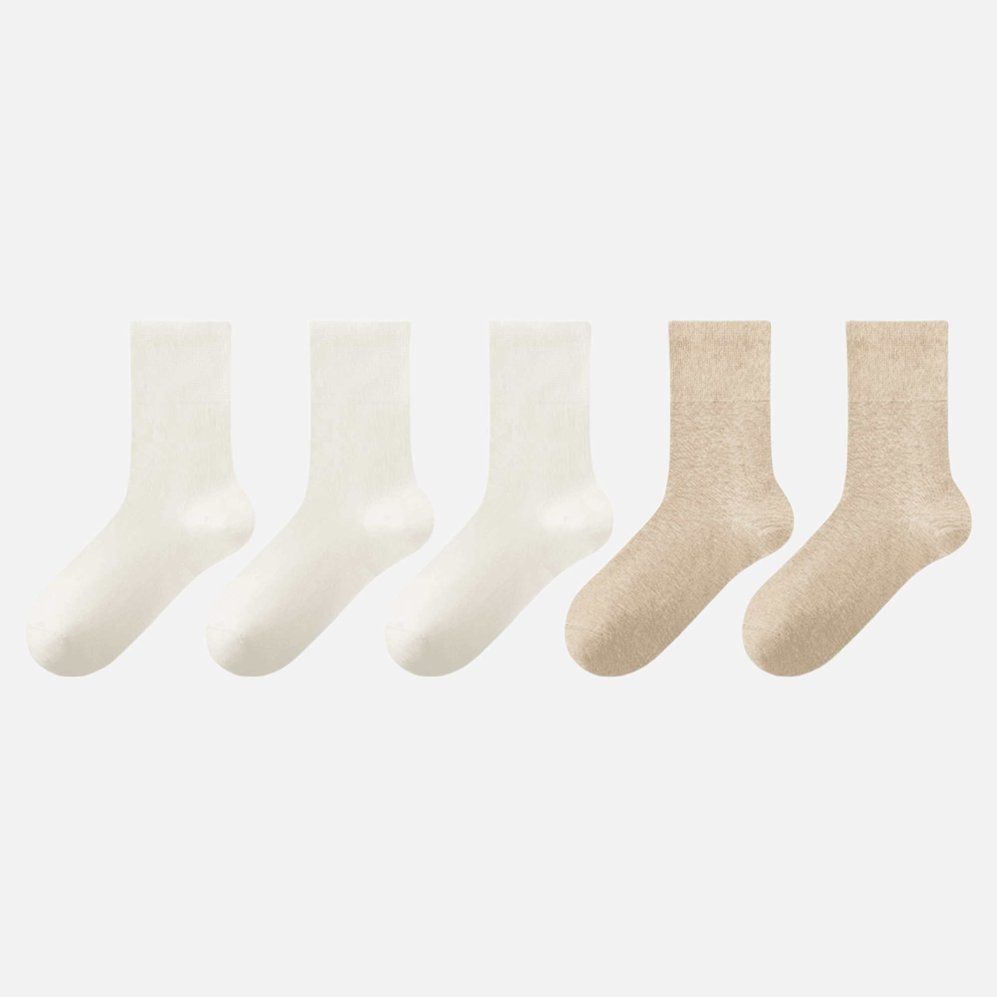 Men's Luxe Heather Knit Socks-5 Pack - Weavasocks