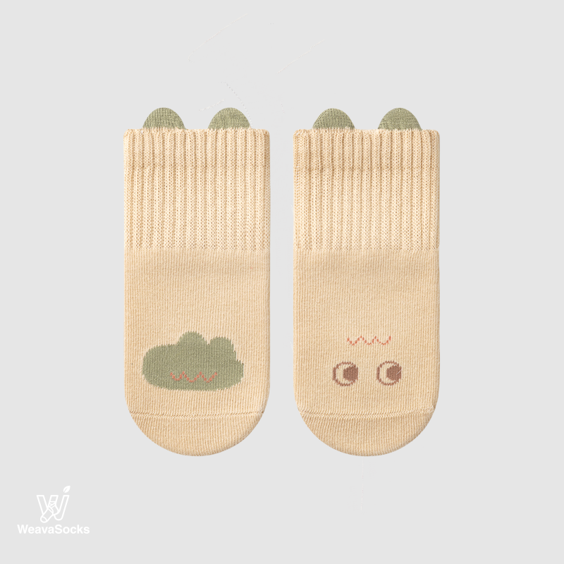 Babies' Cartoon Grip Socks-1 Pack