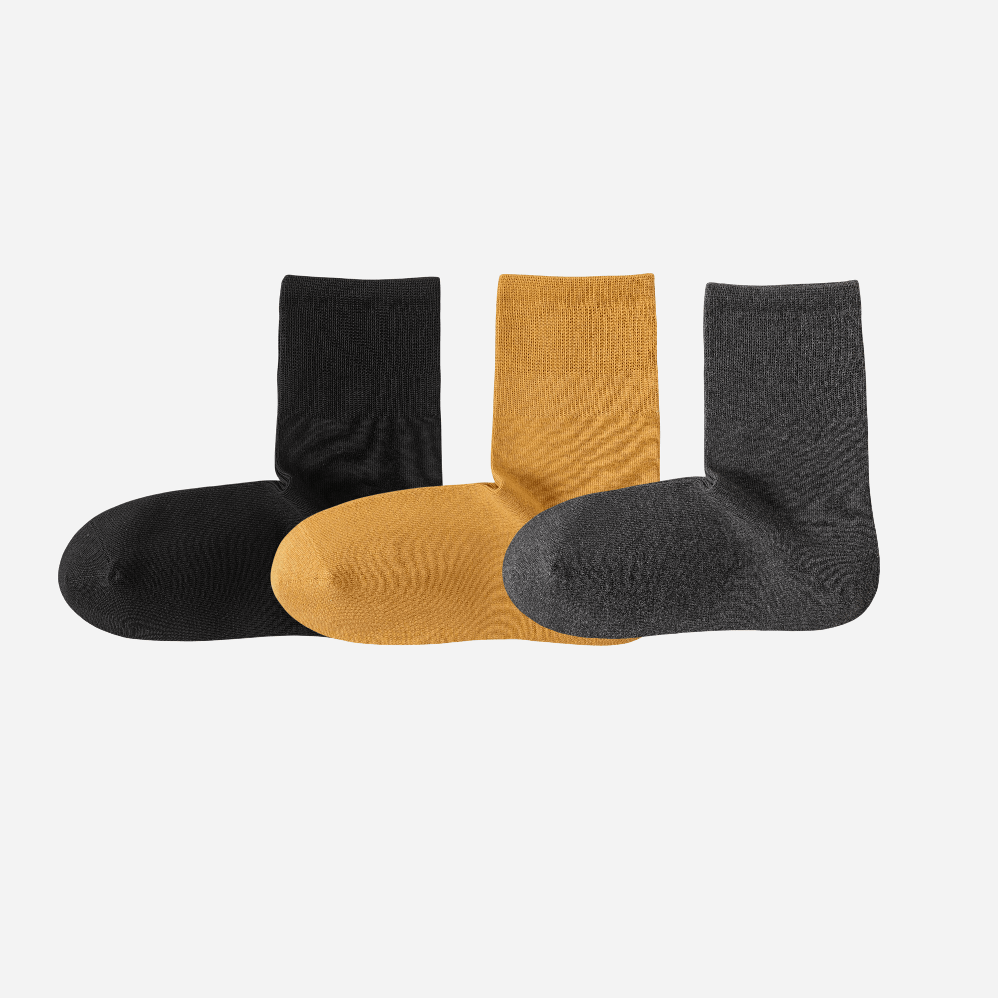 Women's Cozy Heathered Crew Socks - 3 Pairs - Weavasocks