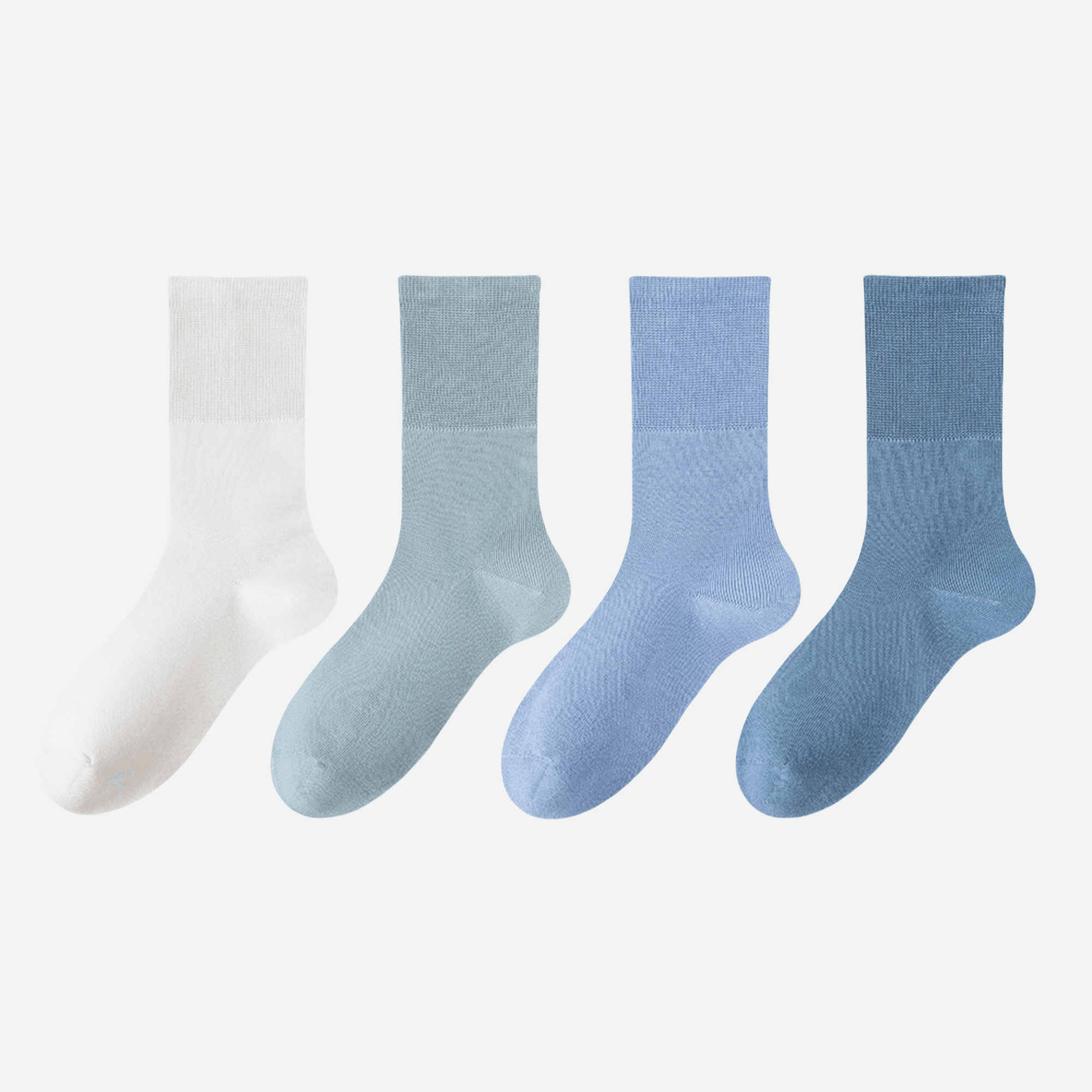 Women's Everyday Fine-Ribbed Socks - 4 Pairs - Weavasocks