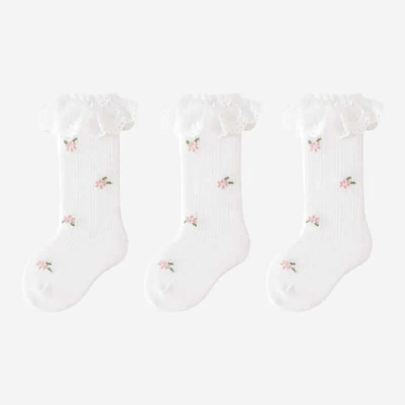 Babies The Fairytale Bloom Knee-Highs-3 Pairs