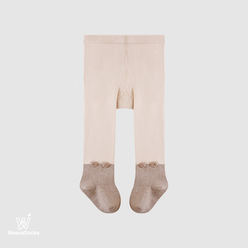 Babies' Organic Cotton Layering Tights for Babies-1 Pack