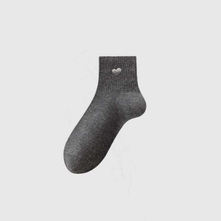 Women's Dopamine Heart Ankle Socks-1 Pack