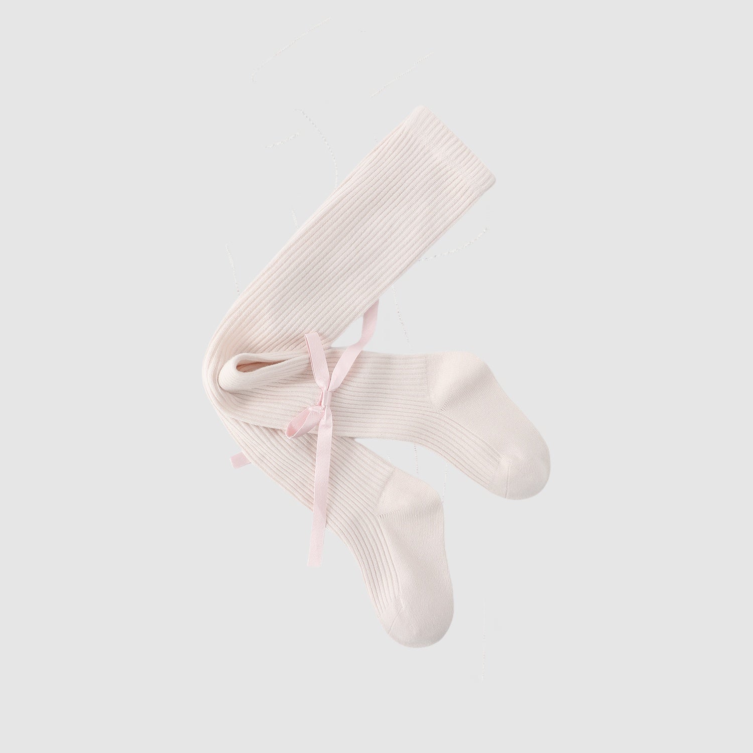 Babies' Princess Style Ribbed Tights -1 Pack