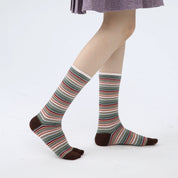 Women's Designer Metallic Lurex Tabi Split-Toe Crew Socks (3-Pack)