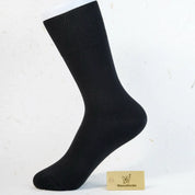 Women's 98% Cotton 7" Non-Binding Crew Socks