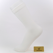Women's Ultra-Thin 99% Cotton Sorbet Crew Socks - product photo showing soft cotton comfort