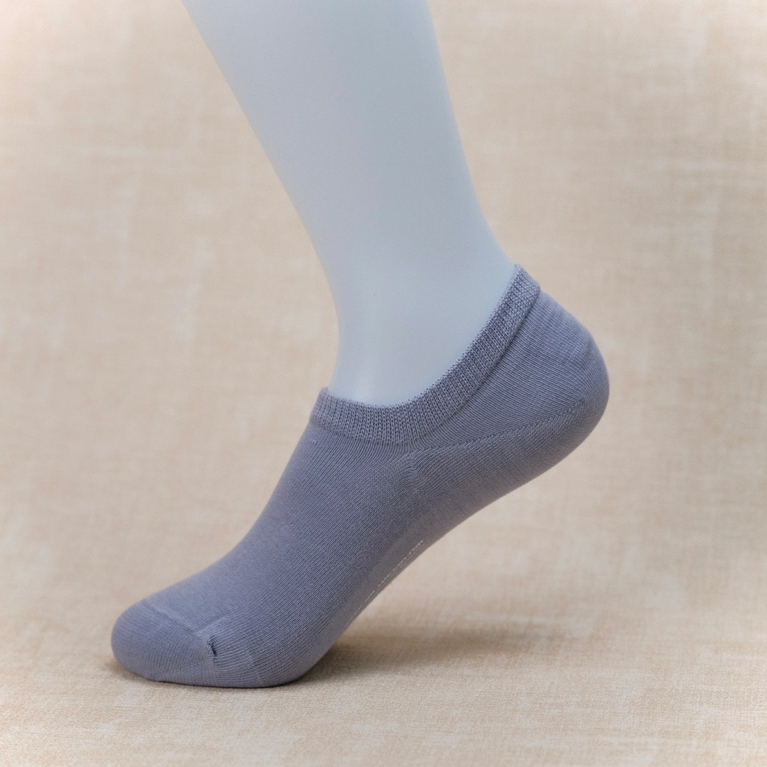 Kids & Petite Women's 95% Cotton Seamless No-Show Socks - sock set showing soft cotton comfort