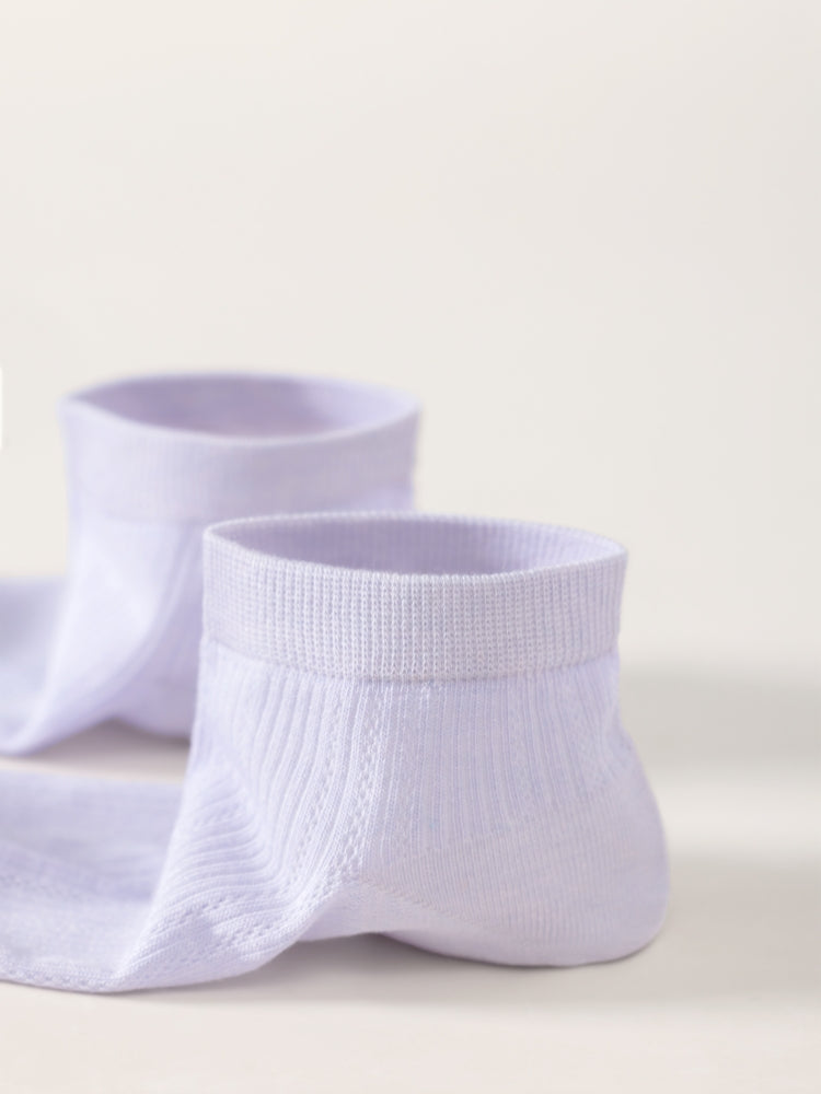 Women's Silk Linen Low-Cut Socks-1 Pack