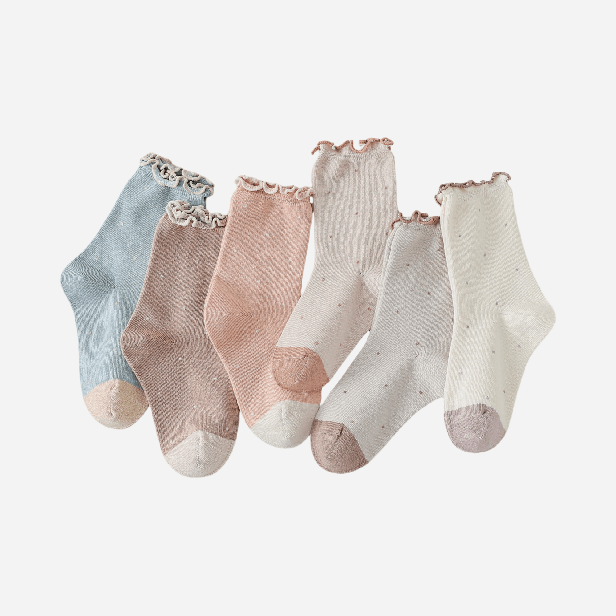 Kid's The Dainty Dot Socks-4 pack - Weavasocks