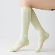 Professional Graduated Compression Terry Cushion Sports Socks - product photo showing cushioned comfort