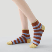 "Artisan Soul" 3D Textured Ankle Socks 3-Pack