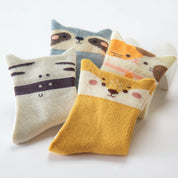 Baby’s Forest & House Friends Non-Slip Socks 4-Pack