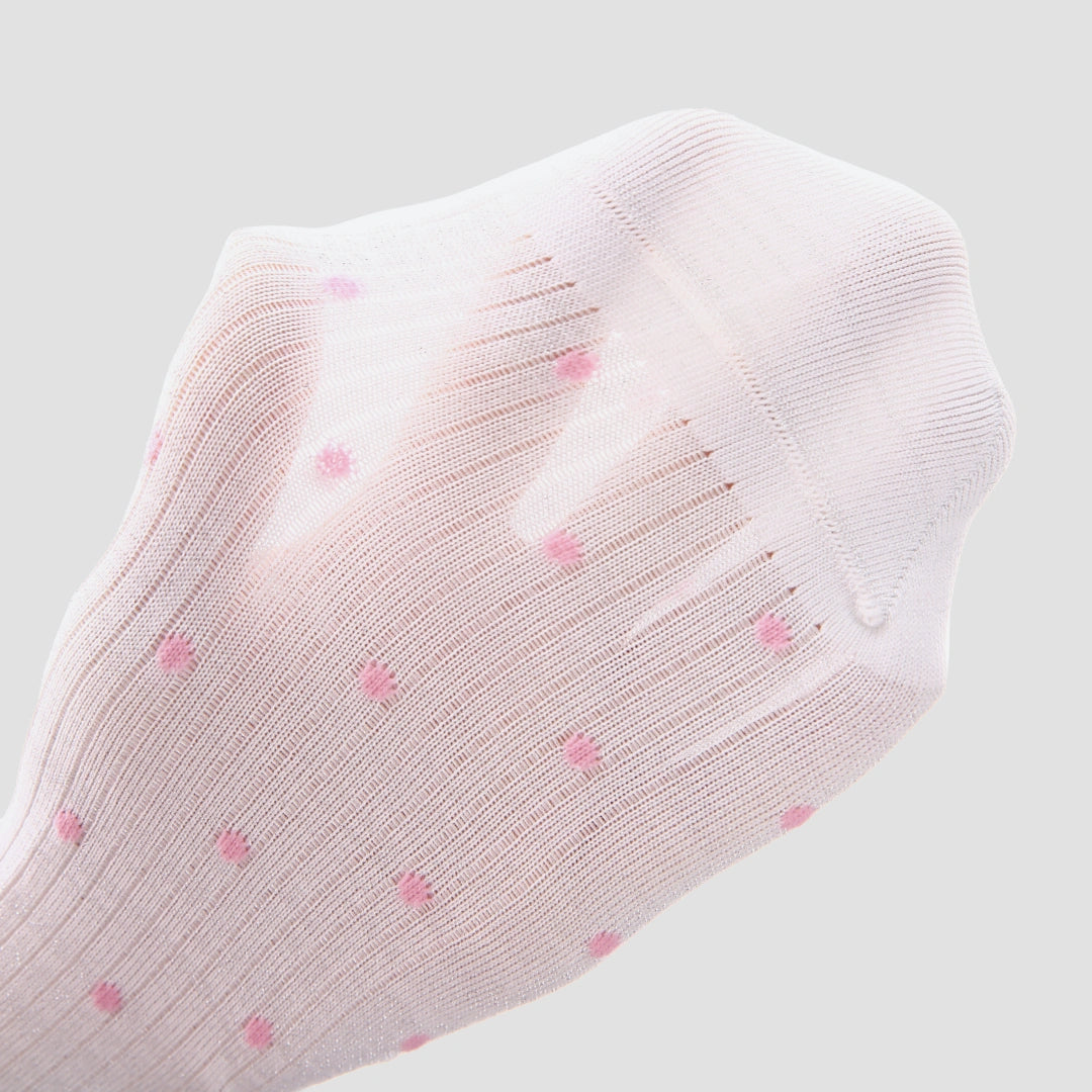 Women's Lurex Shimmer Mesh Crew Socks (3-Pack) - sock set showing breathable mesh comfort