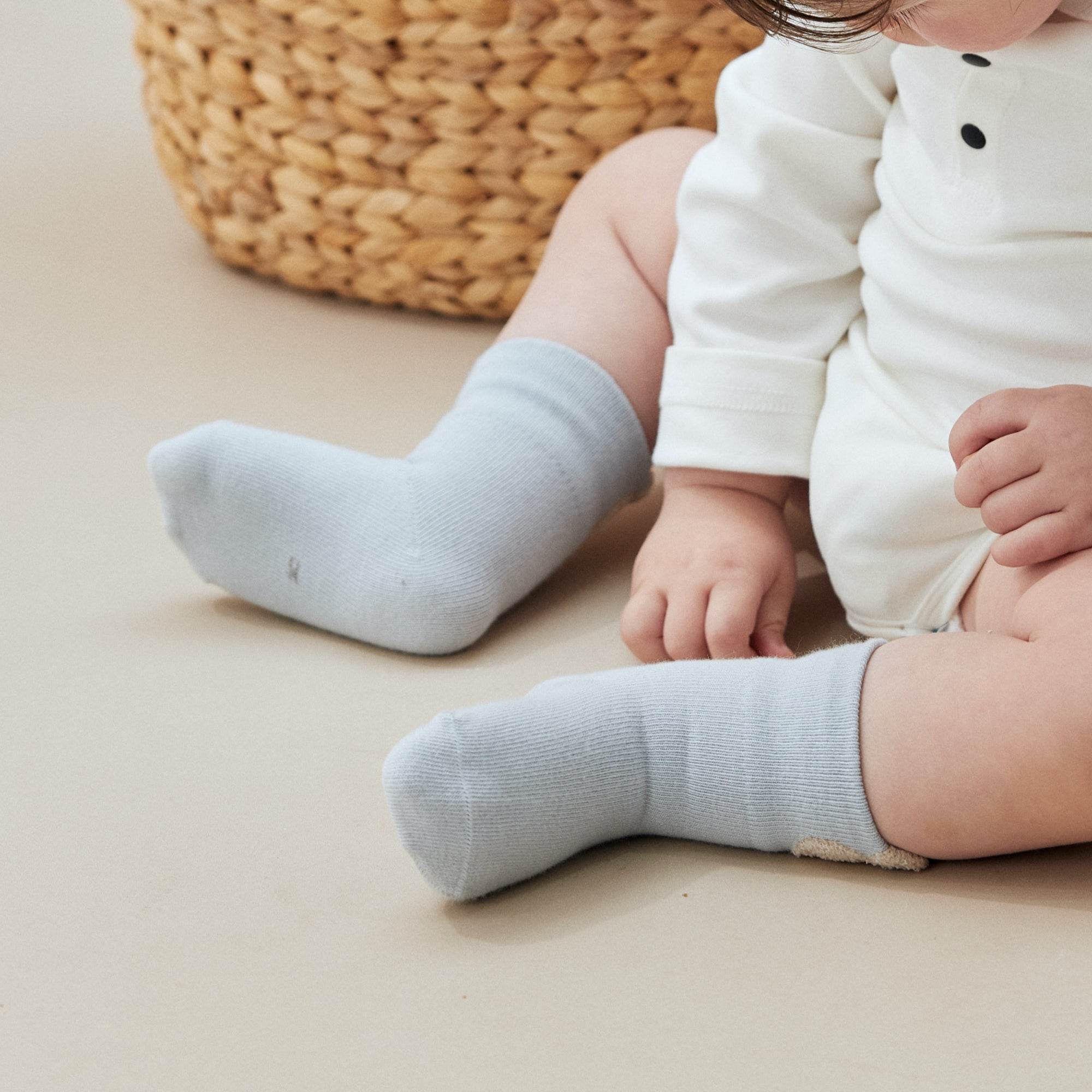 Babies' Cuddle Buddies Ankle Socks-3 Pack - Weavasocks