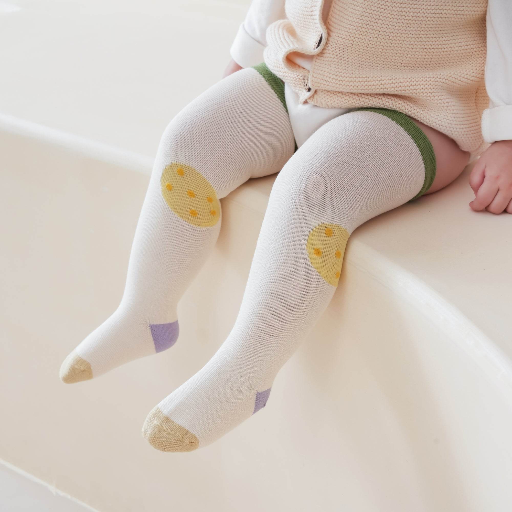 Babies Panda's Picnic Knee-Highs-3 pack - Weavasocks