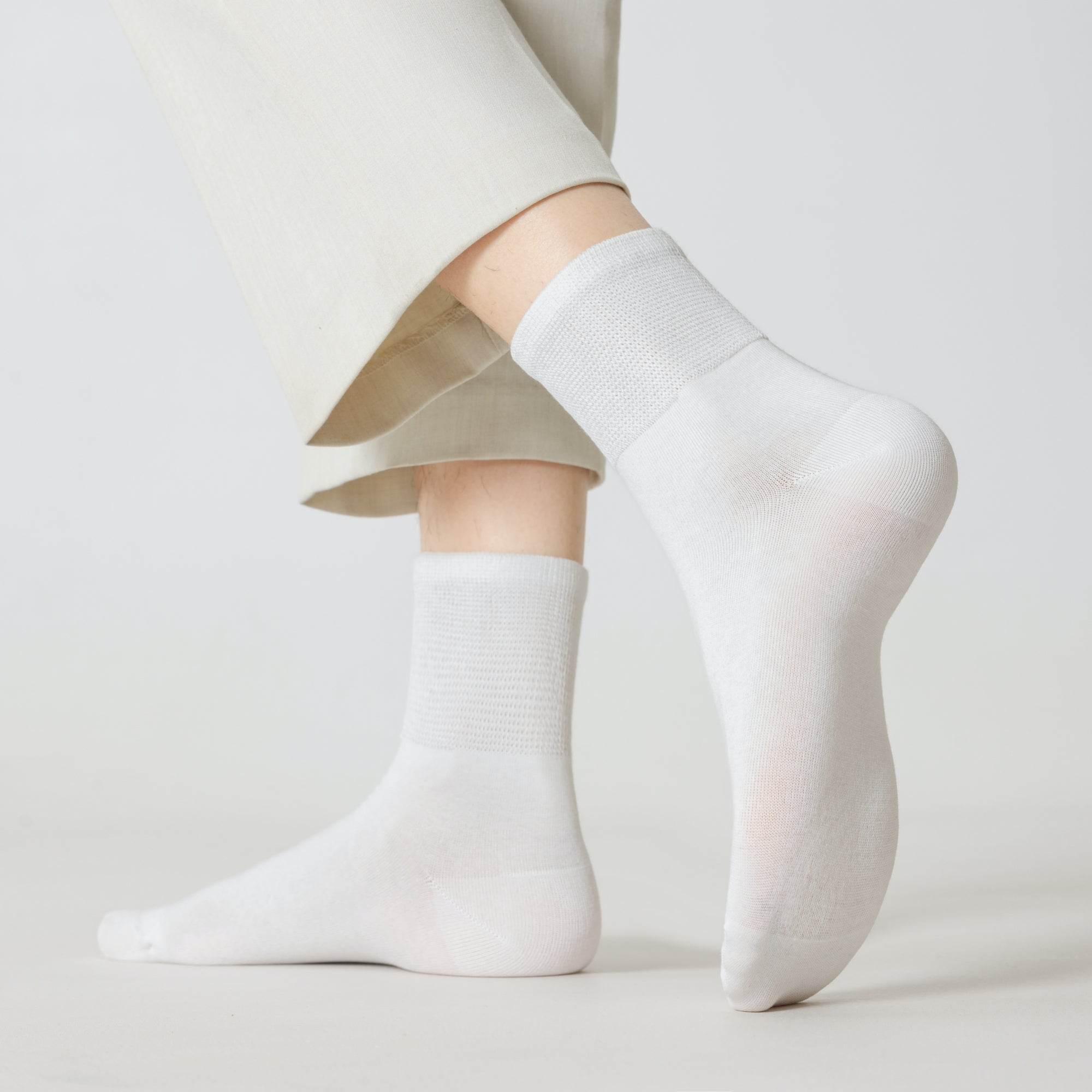 Men's Luxe Heather Knit Socks-5 Pack