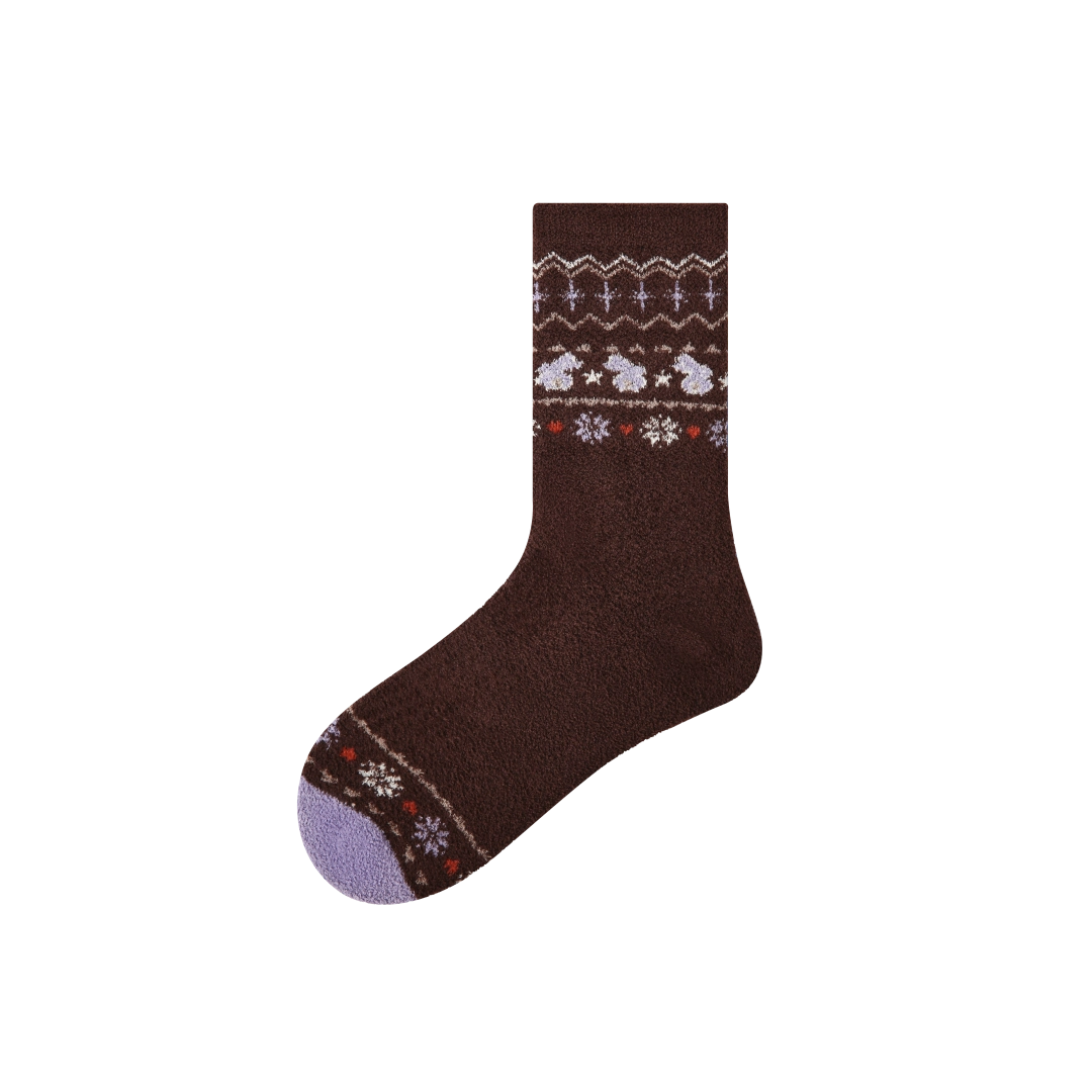 Fuzzy Cabin Socks
