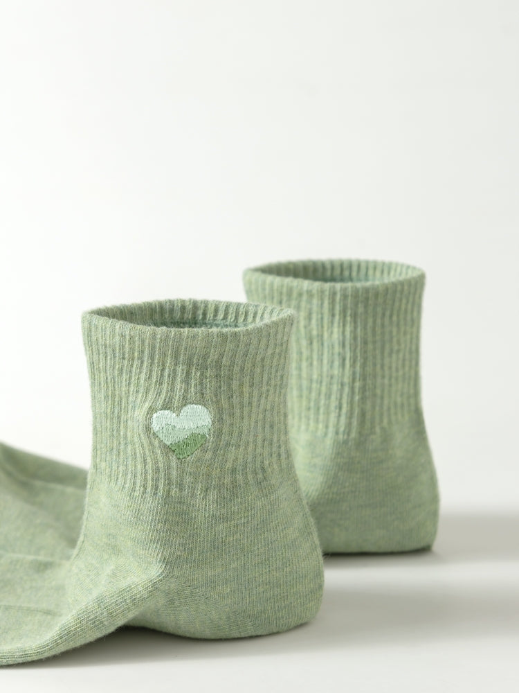 Women's Dopamine Heart Ankle Socks-1 Pack