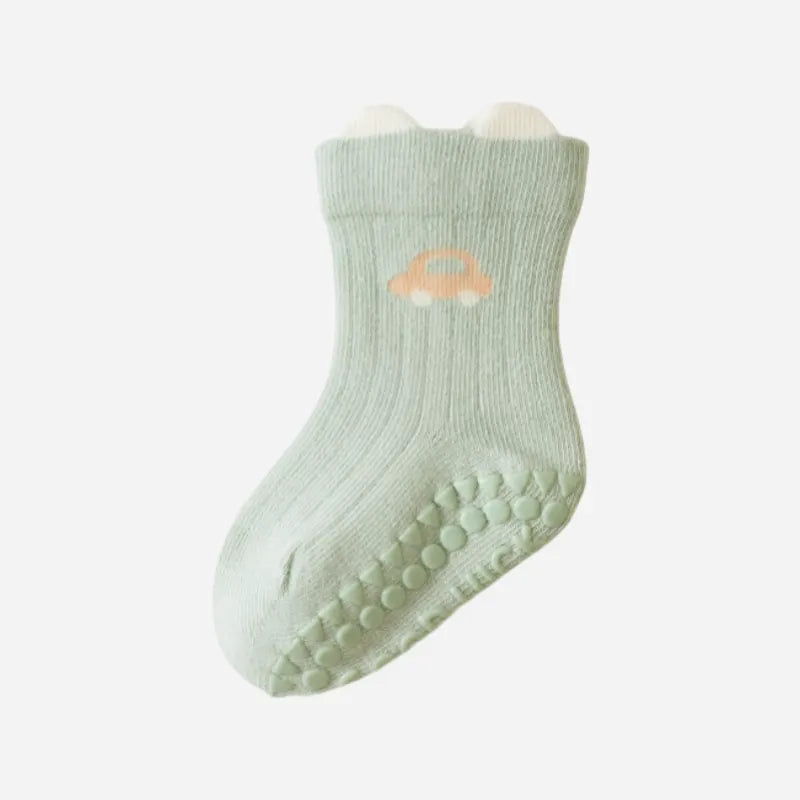 Babies Little Cruiser Grip Socks-3 Pairs