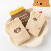 Baby & Toddler Forest Bear Pattern Knee-High Socks 3-Pack - sock set showing secure grip comfort