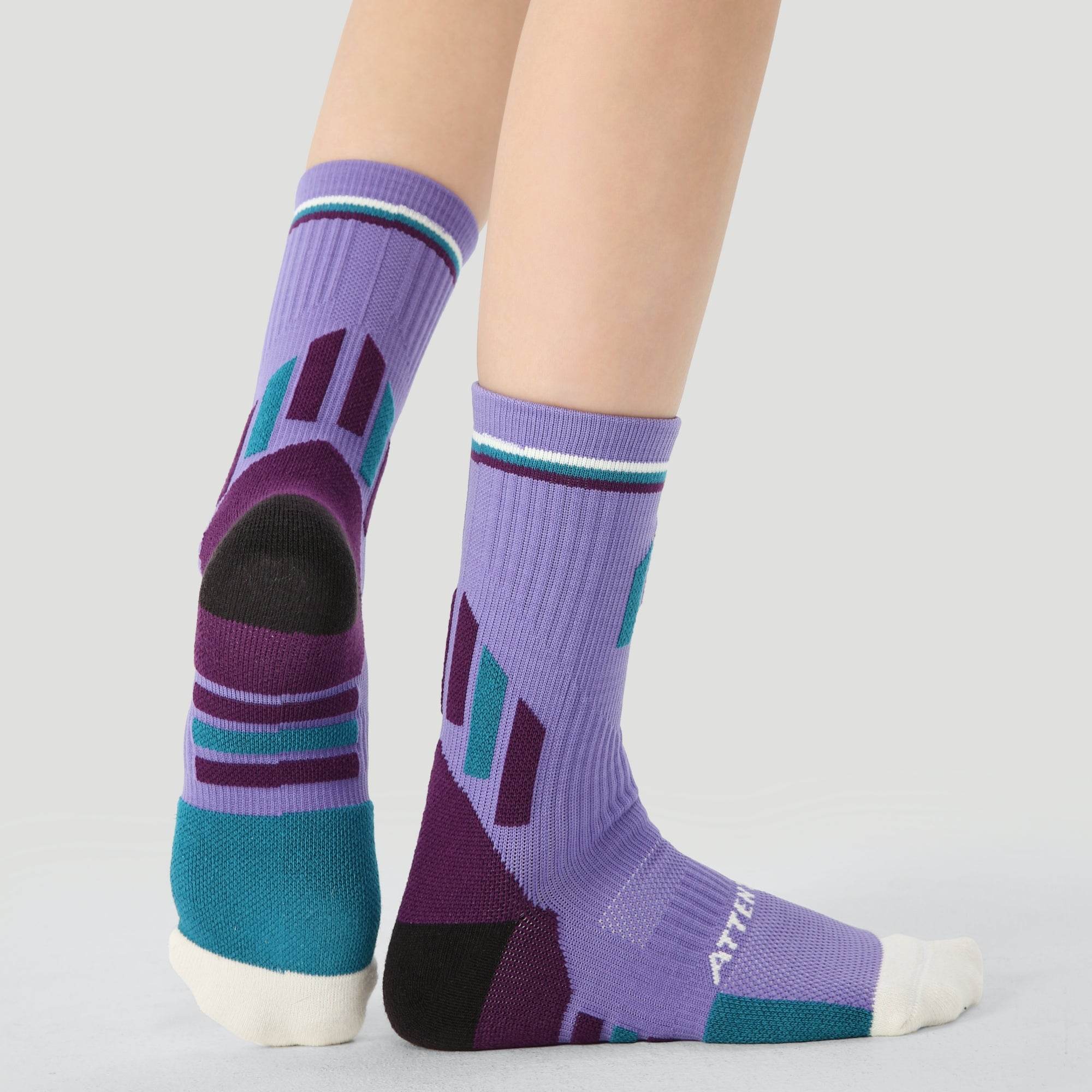 Women's Performance Cushioned Crew Socks - Lavender