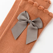 Baby’s Grosgrain Bow Knee-High Socks 3-Pack