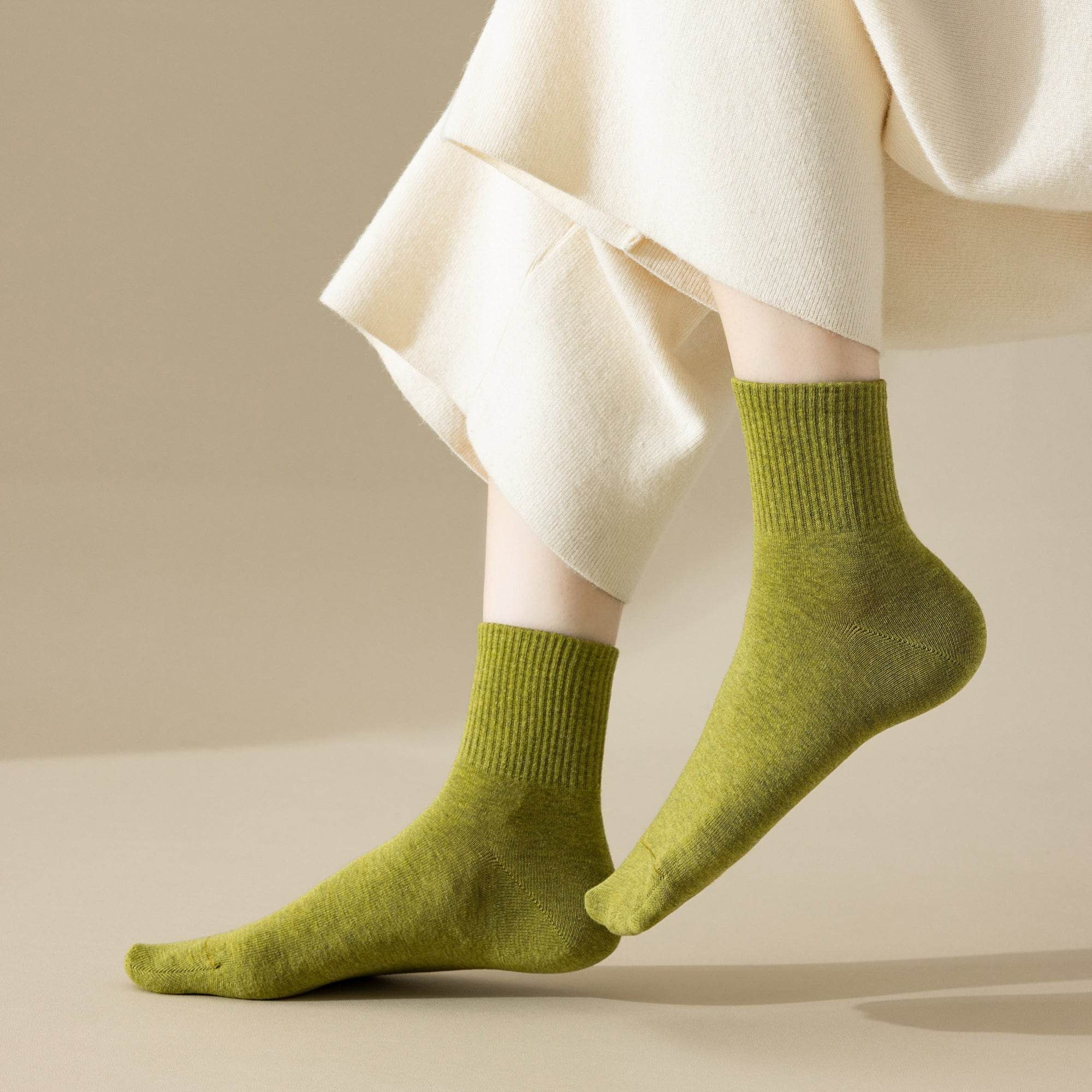 Women's Cloud Cotton Ankle Socks-5 Pack - Weavasocks