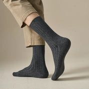 Men's All-Season Merino Ribbed Socks