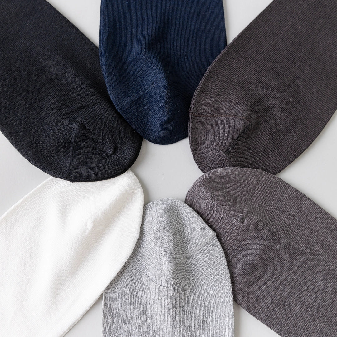 Men's Luxury 6A Silk Dress Crew Socks