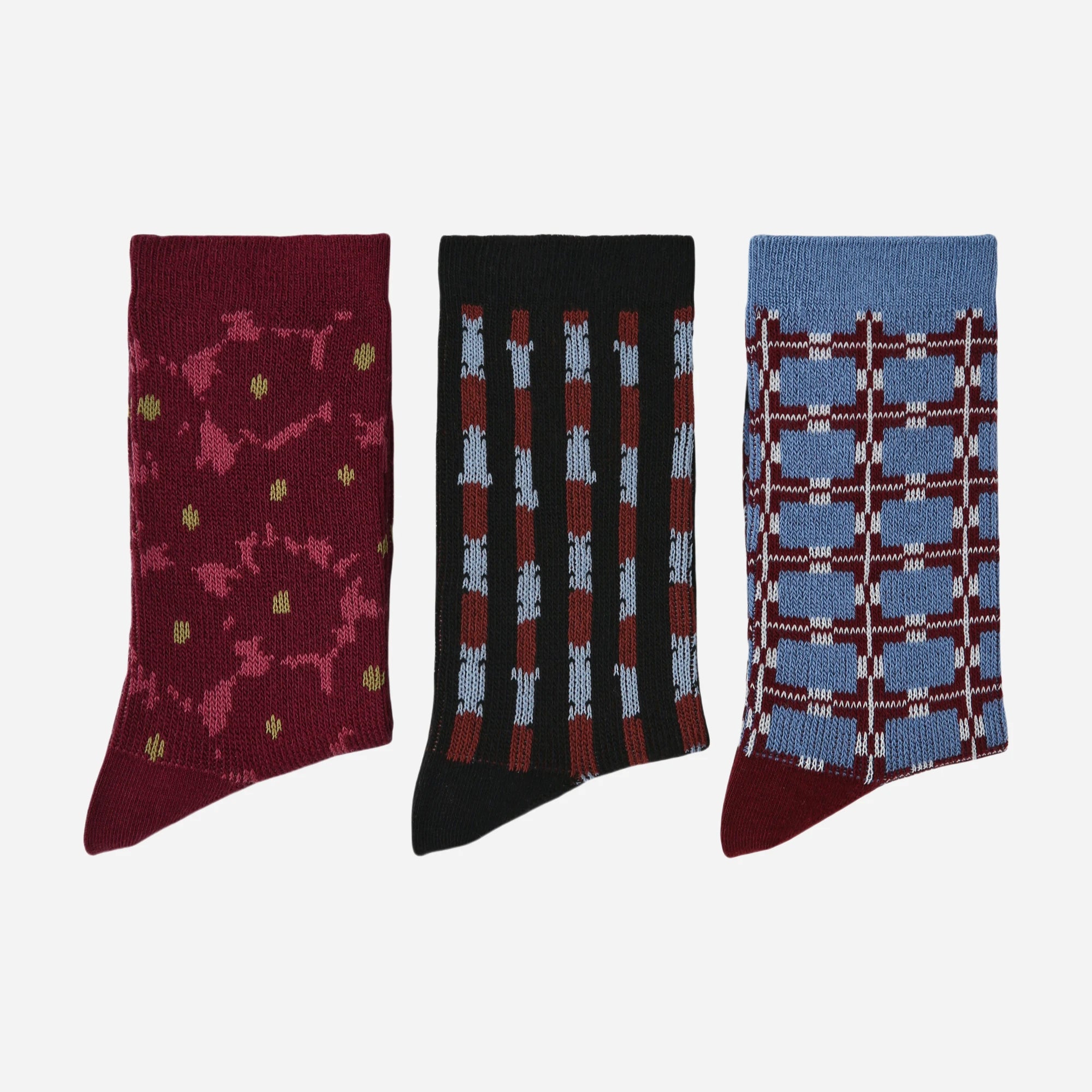 Jewel Tone Patterned