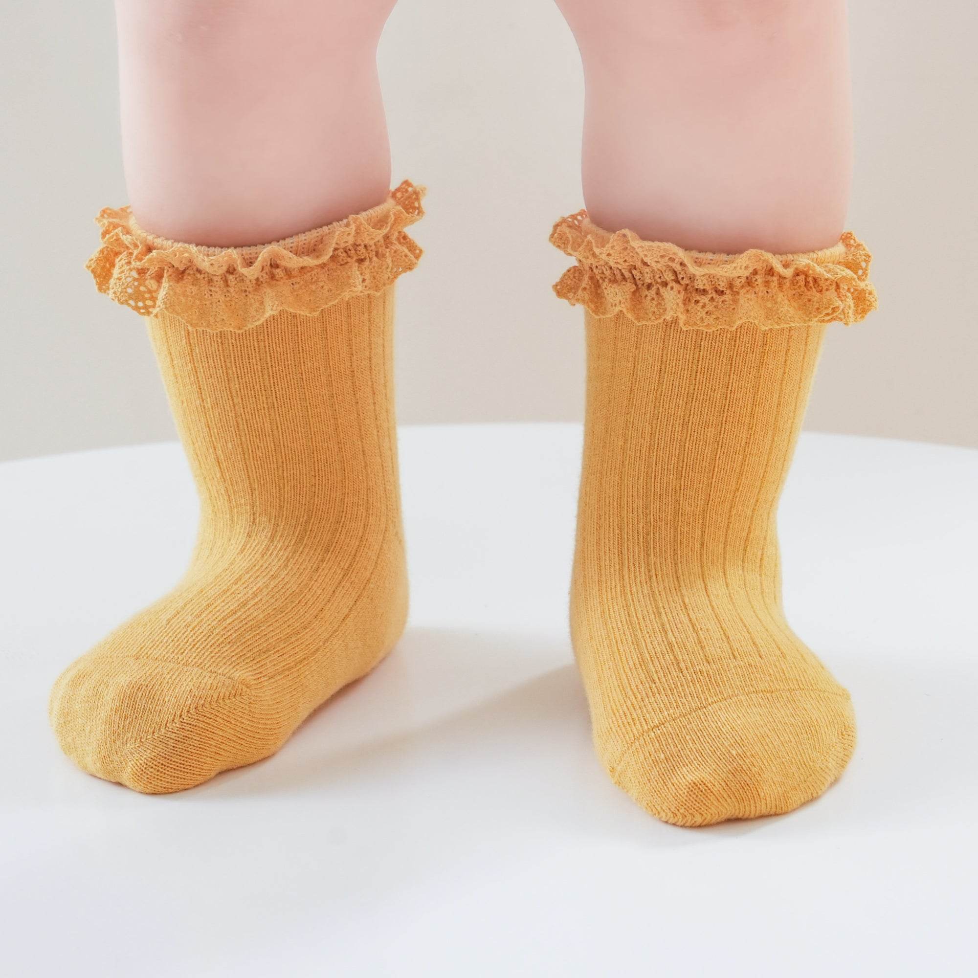 Babies Petal Cuff Ankle Socks-3 pack - Weavasocks