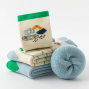 Baby’s Transportation & Construction Winter Terry Socks 3-Pack