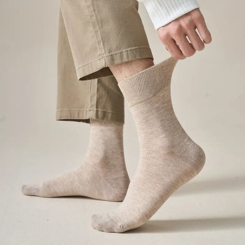 Men's Merino Wool & Silk Blend Socks