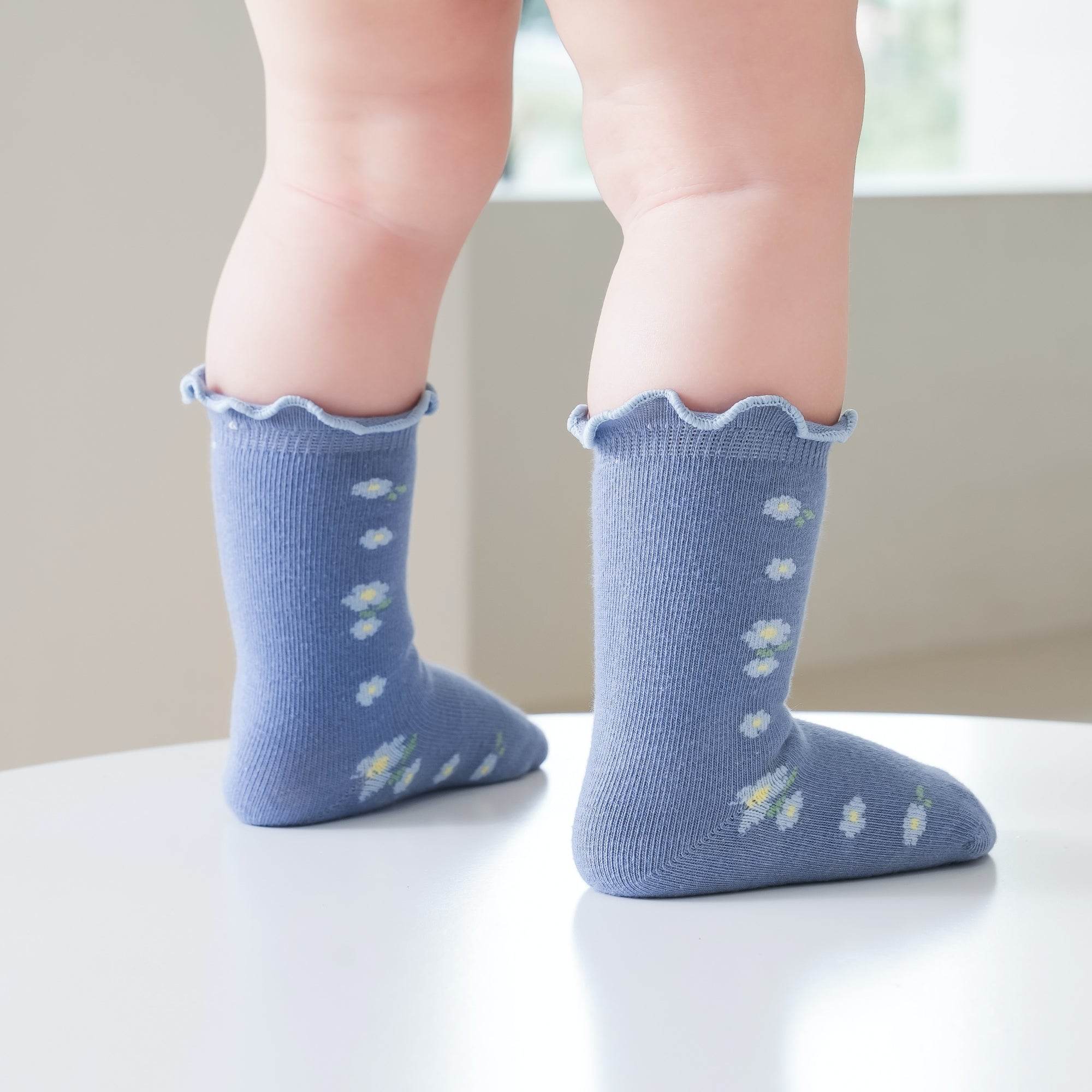 Babies The Wildflower Socks-3 pack - Weavasocks
