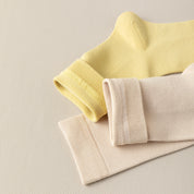 Women's 97% Cotton 6.6" Essential Crew Socks - product photo showing soft cotton comfort
