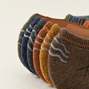 Men's 92% Cotton Cushioned Invisible Socks