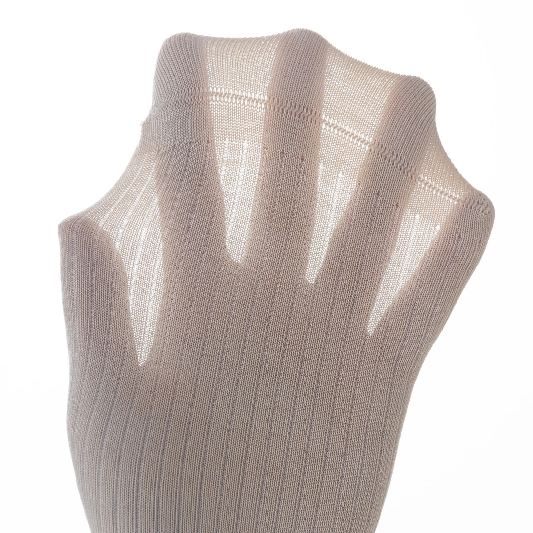 Women's Mulberry Silk & Modal Ultra-Thin Low-Cut Socks - product photo showing modal and mulberry silk comfort