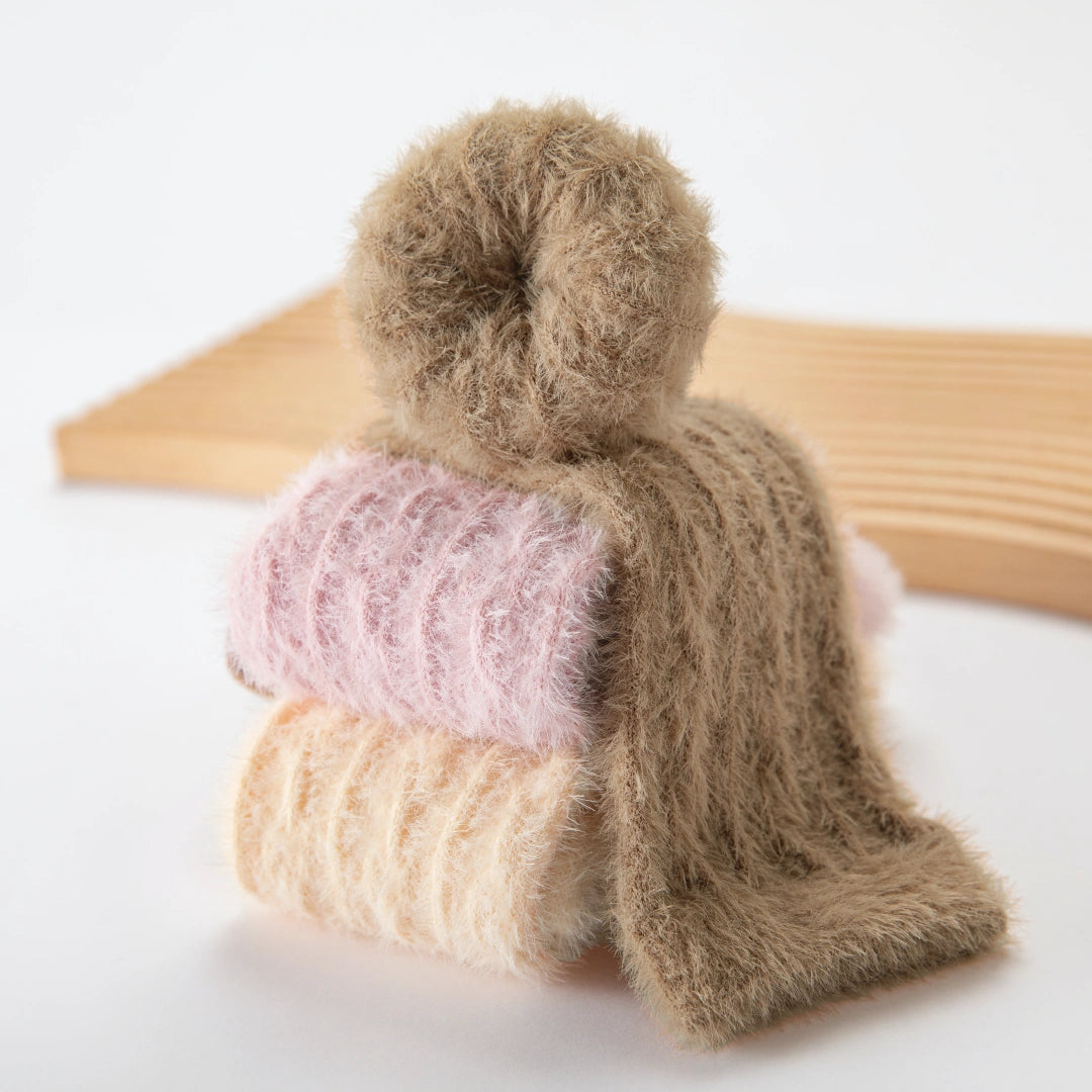 Baby’s Winter Fuzzy Soft Knee-High Socks