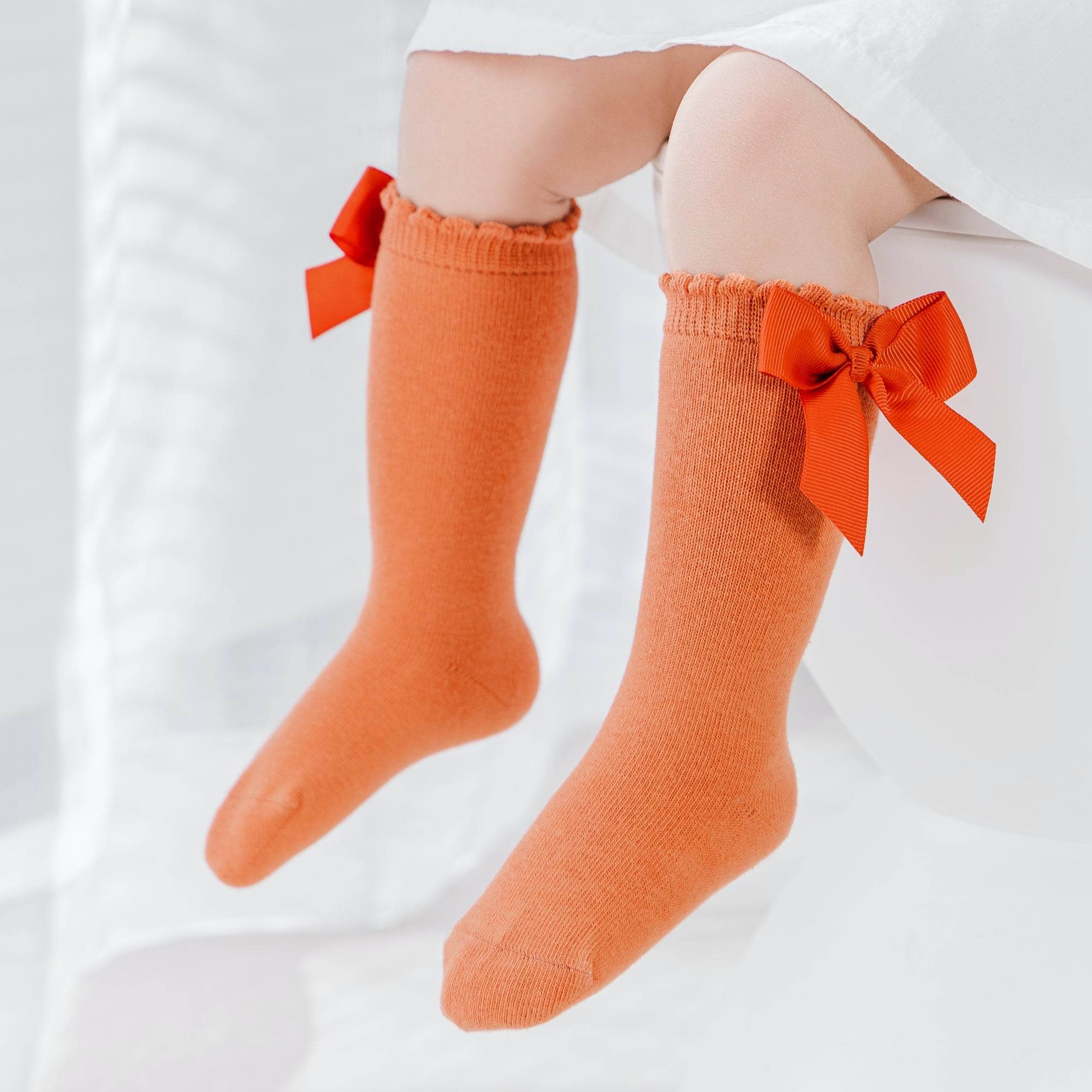 Babies The Grand Bow Knee-Highs-3 pack - Weavasocks