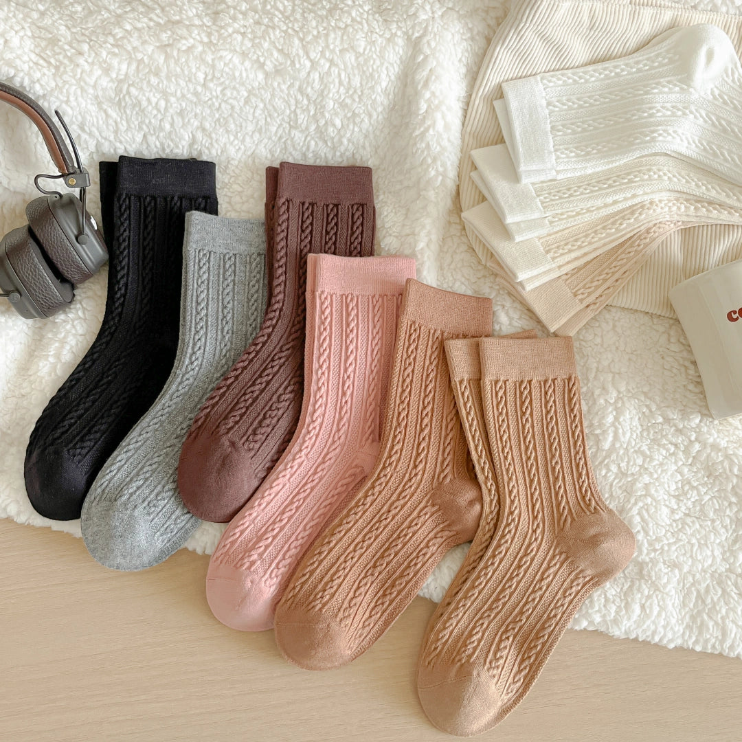Soft Cable Socks