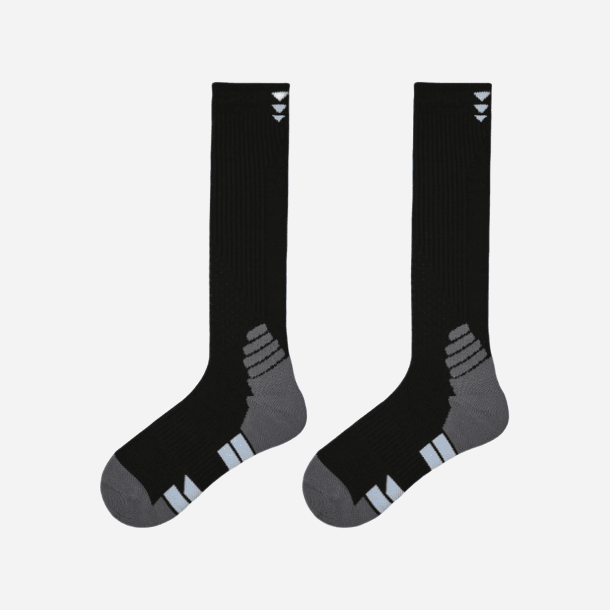 Women's Performance Knee-High Hiking Socks - Black