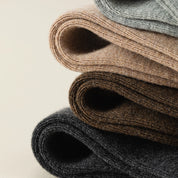 Men's 98% Cotton Heathered Business Crew Socks