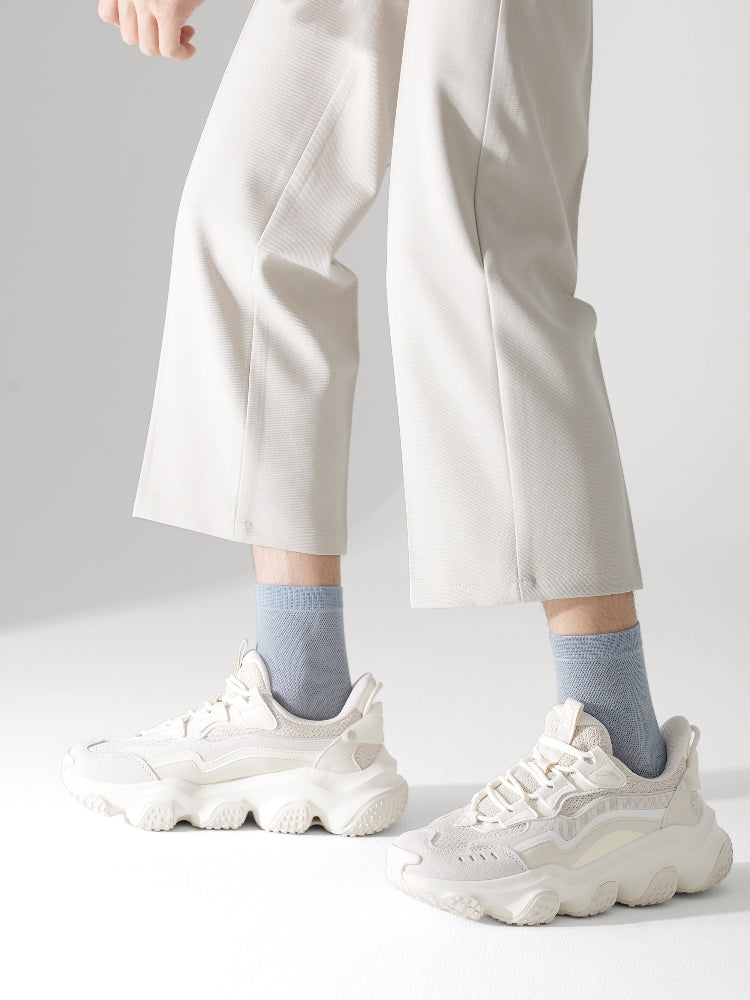 Men's Cotton Mesh Crew Socks-1 Pack