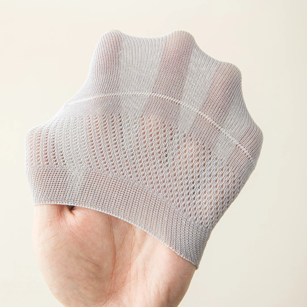 Men's 92% Cotton Breathable Mesh Boat Socks