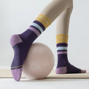 Retro Grip Socks