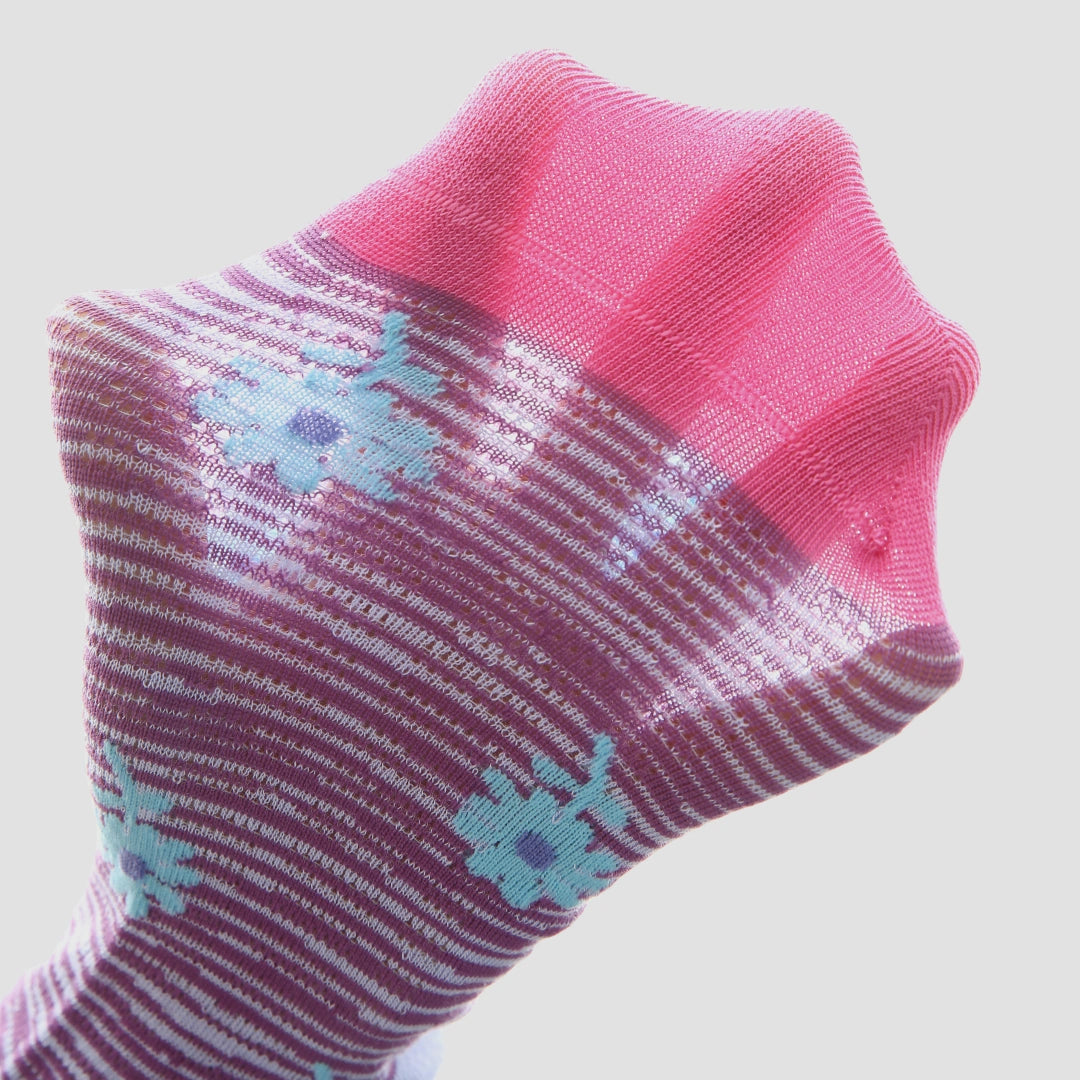 Women's Shimmer Mesh Crew Socks (3-Pack)